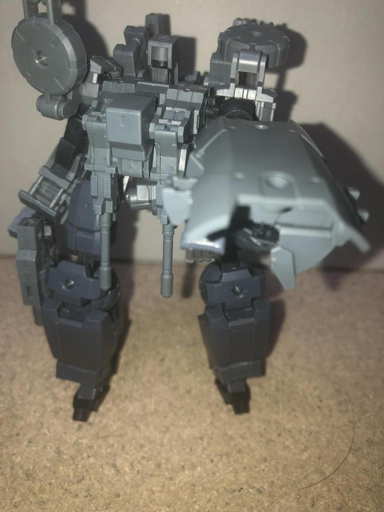 三連装バルカン砲展開時