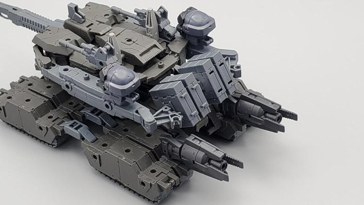 車体および砲塔後部