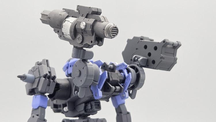 背部武装接続状況