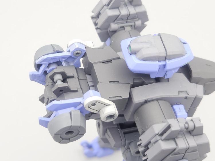 胴体部上部パーツ構成