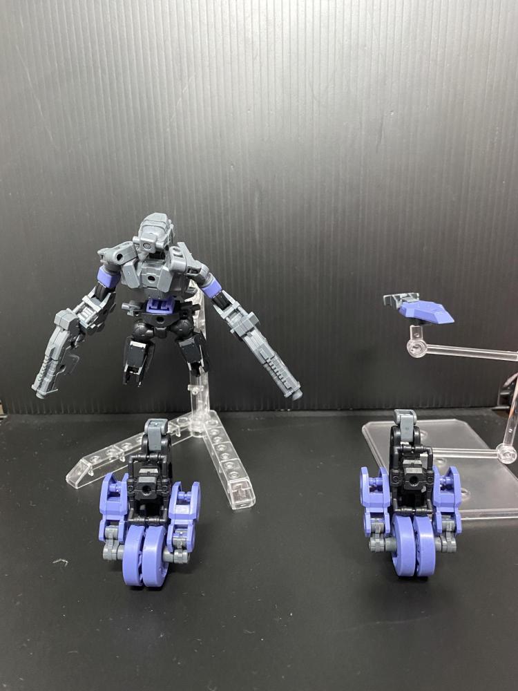 エグザビークルへ変形