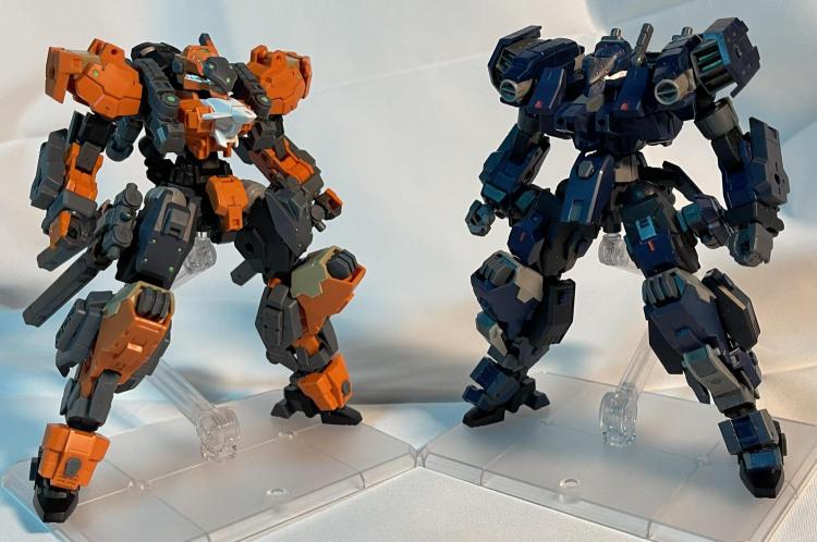 2号機と1号機(オリジナル)比較