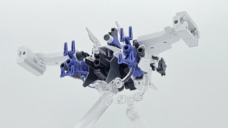 水平形態(航空機型形態)　後部