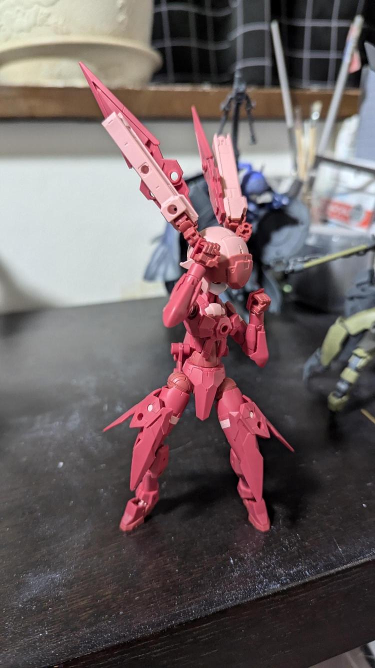 シルエットを考えてたら…