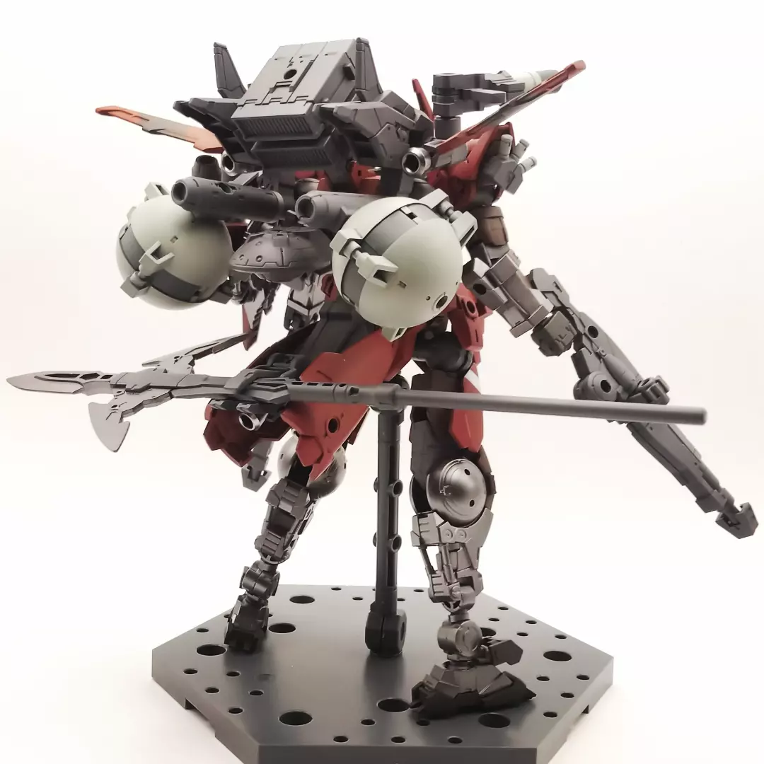 フル装備背面