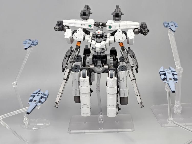 無人攻撃機　一斉展開状態
